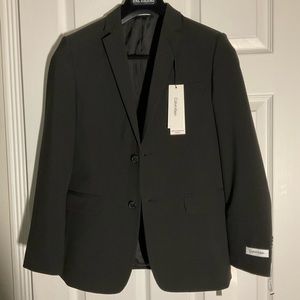 Calvin Klein NWT Boys Slim Fit Stretch Suit Jacket